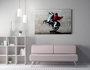 Wallity Lienzo Decorativo Banksy WY02 (70 x 100 cm)